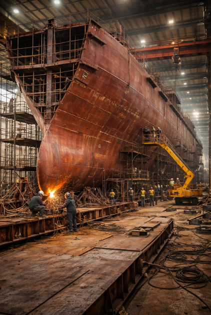 Ship Hull & Steel Structure Fabrication